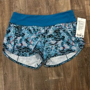 NWT Lululemon 4” Speed Up MR Shorts size 10